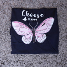Carica l'immagine nel visualizzatore di Gallery, T Shirt Curvy Farfalla
