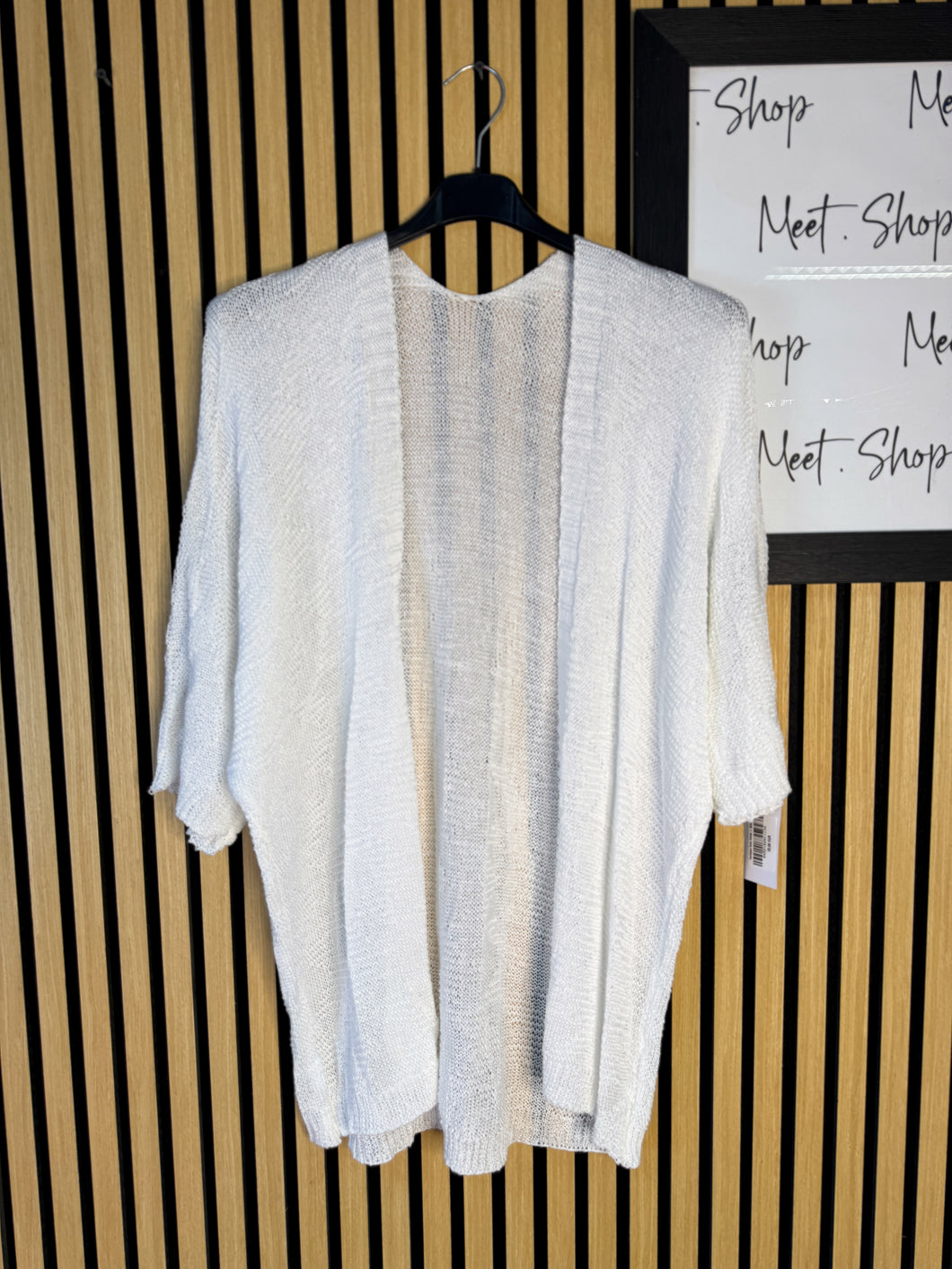 Cardigan Over Greta