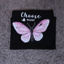 Carica l'immagine nel visualizzatore di Gallery, T Shirt Curvy Farfalla
