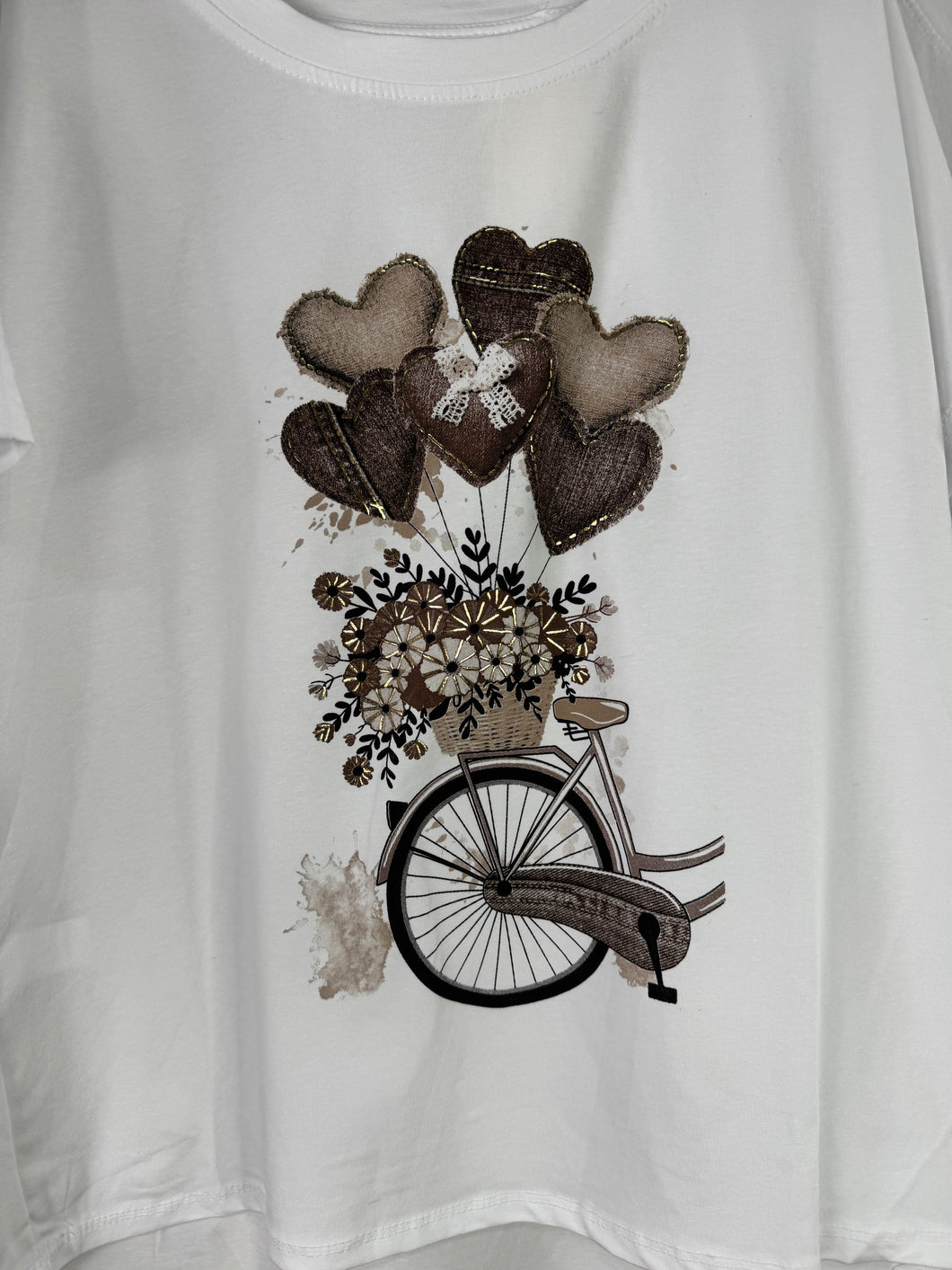 T Shirt Over Bici