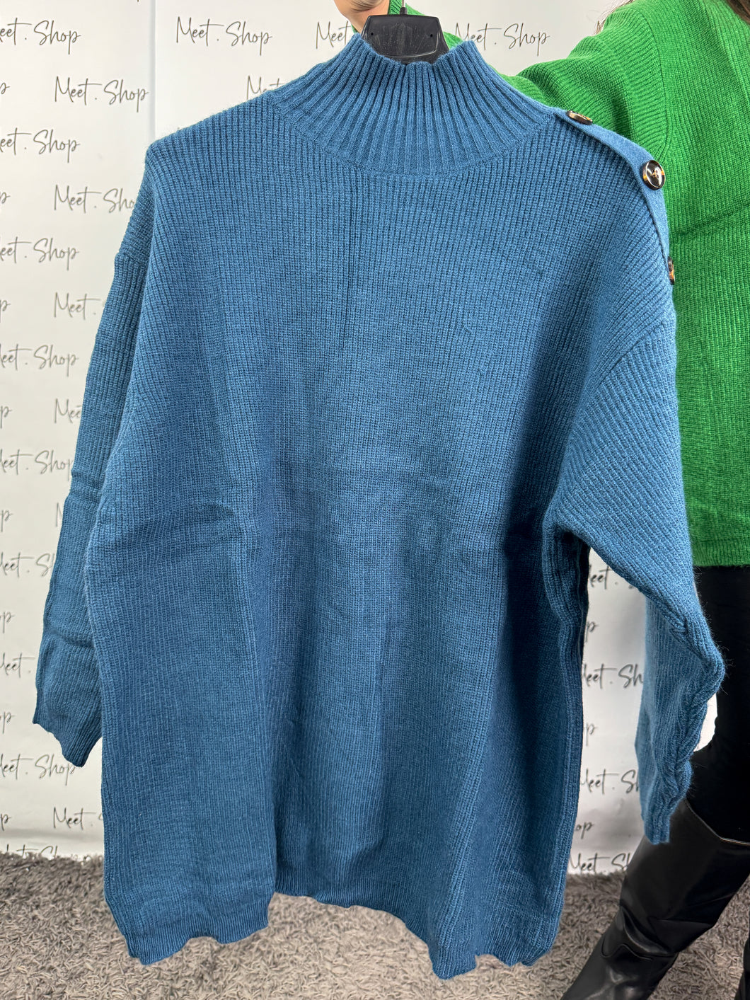 Maglione Maxi Bottoni