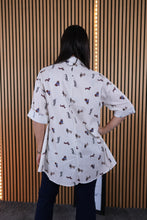 Carica l'immagine nel visualizzatore di Gallery, Camicia Over Cagnolini
