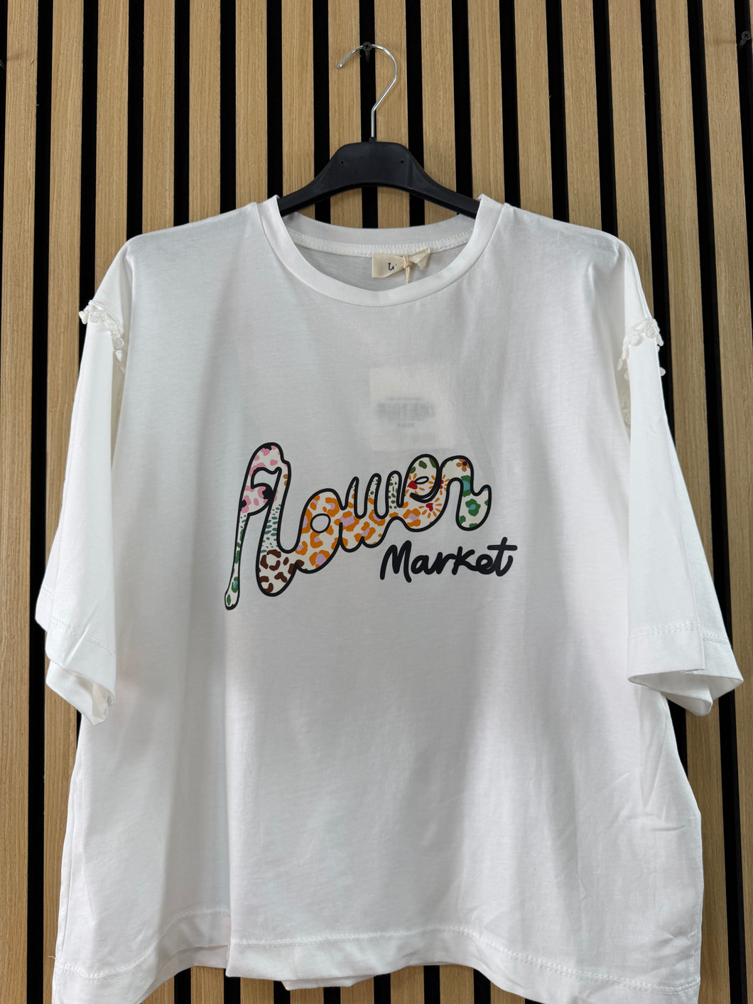 T shirt over Flower Market